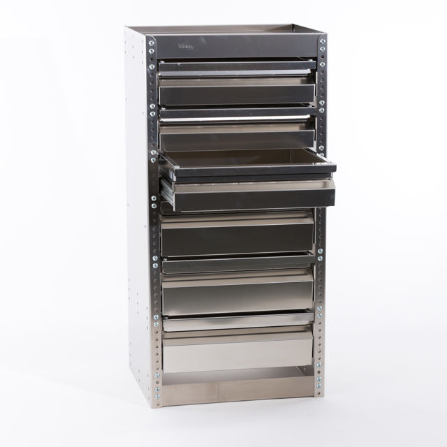 S296 Samlet Shelving Van