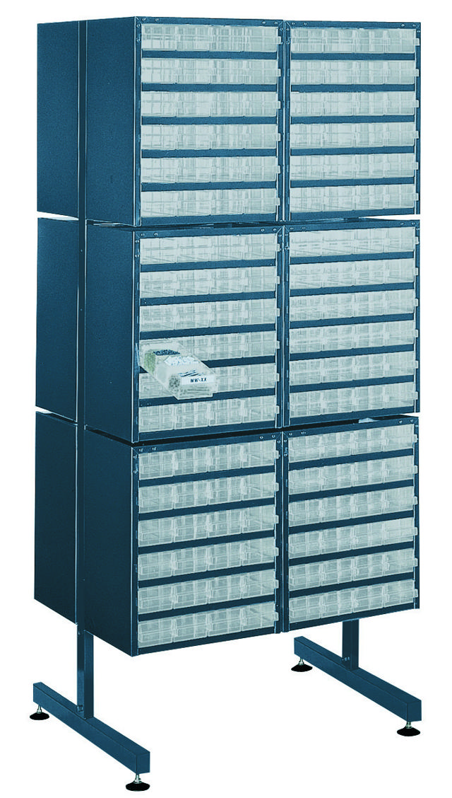 Bodenstativ mit Stahlmagazine 250 komplett