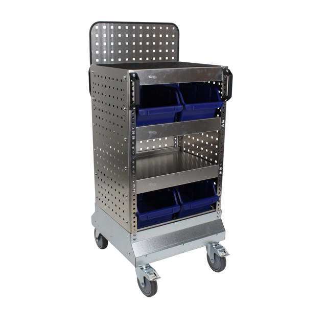 Workshop Cart 3-shelf